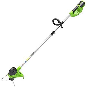 $59.98* | Greenworks 40V 12" Cordless String Trimmer (Tool Only) at Amazon