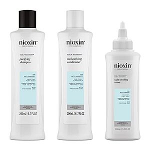 [SnS] $26.12 | Nioxin Scalp Recovery Anti-Dandruff System Kit at Amazon