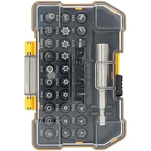 $14.98* | 31-Pc DeWALT Security Screwdriver Bit Set w/ Storage Case at Amazon