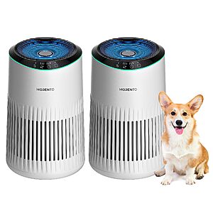 Amazon – MORENTO MR2566 Air Purifiers, 2-Pack - $38.75 w/ Code