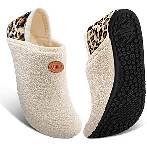 $9.34 ac AMAZON House Slippers for Women Men Indoor Barefoot House Shoes Soft Socks