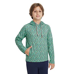 [Prime] M MAELREG Kids Performance Dry Fit Stretch Athletic Casual Hoodie Shirts w/ Pockets (6Y - 16Y) $9.99 + Free Shipping