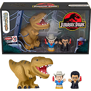 Little People Collector: 3-Figure Jurassic Park Special Edition Set $14.99 + Free Shipping
