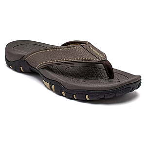 $20.97 FS Walmart+ by HOBIBEAR Mens Thong Sandals Arch Support Indoor and Outdoor Beach Flip Flop size 7-14