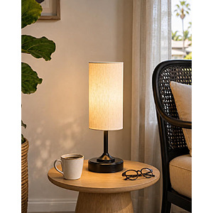 EZVALO Dimmable 2700K Cordless Table Lamp $15 + FS w/ Prime or orders $35+