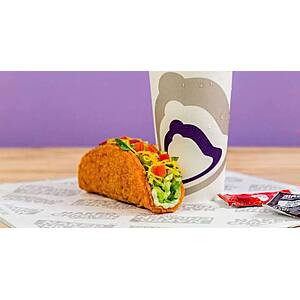 Taco Bell: Naked Chicken Chalupa + Medium Drink $3 [Tuesday September 15th Only]