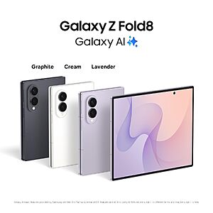 Samsung Galaxy Z Fold8, 512GB Graphite $1849.99