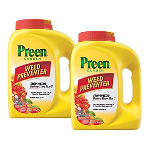 $25.07: Preen Garden Weed Preventer 11.25 lb (case Pack of 2-5.625 lb Bottles)
