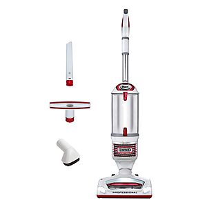 Shark Rotator Lift-Away Upright Vacuum with HEPA Filter, White/Red, NV501 $199