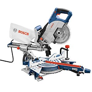 BOSCH CM8S 8-1/2 In. Single-Bevel Slide Miter Saw for Woodworking $405.15