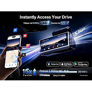 petsee S3 4K+2.5K Dual Dash Cam $180