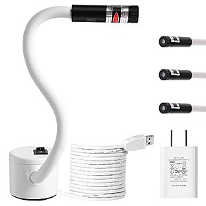 Magnetic Positioning Quilting Light for Sewing Machine, 3-in-1 with Crosshair Straight $14.99