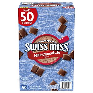 Amazon ~ Swiss Miss Hot Cocoa 50 ct $5.64 w/20% SS coupon and 15% SS