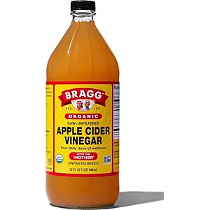 $4.64* | 32-Oz Bragg Organic Raw Apple Cider Vinegar at Amazon