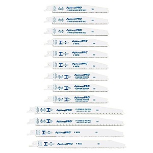 13-Piece Avanti Pro Bi-Metal Reciprocating Saw Blade Set  $4 + Free Shipping