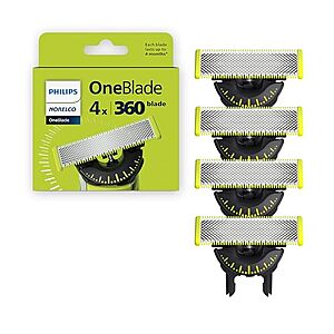 [SnS, AC] $34.37* | 4-ct Philips Norelco OneBlade 360 Blades (QP440/80) at Amazon ($8.59 each)