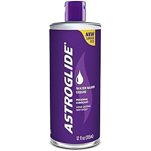 [SnS, AC] $11.95* | 12-Oz Astroglide Water Based Personal Lubricant at Amazon