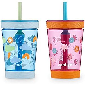 $13.99* | 2-Pack 14-Oz Contigo Kids Spill-Proof Tumbler with Straw at Amazon
