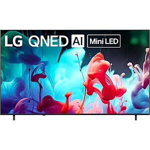 LG 85-Inch QNED AI 4K QNED73B Series Mini LED Smart TV, 2026 Model $979.99