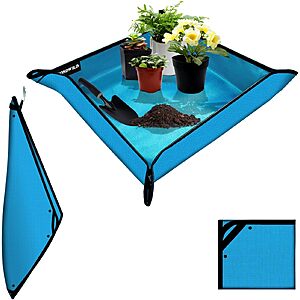 SPONDWILD PVC Portable Repotting Mat w/ Corner Buckles (Various) from $3.08 + Free Shipping w/ Prime or on $35+