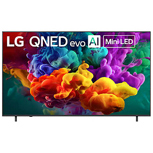 LG - 85" Class 84B Series QNED evo AI Mini LED 4K Smart webOS TV (2026) $1399.99