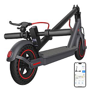 OBX Electric Scooter 350W 36V 5.2Ah 18 MPH 8.5" Solid Tires UL2272 $104.30 + Free Shipping