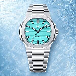 Pagani Design PD-1728 Luxury Ice Blue Automatic Watch Mechanical Wristwatch $62 + Free S/H