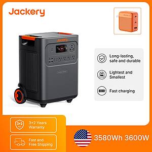 Jackery HomePower 3600 Plus 3580Wh 3600W Portable Power Station w/ 102W Fast Charger $1123 + Free S/H