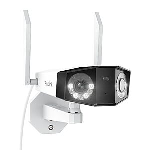 REOLINK 4K 8MP Security Camera Outdoor Dual Lens 180 Degree Duo 2 WiFi $105