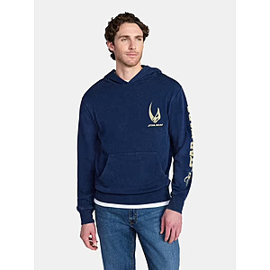 Men's Graphic Hoodies: Star Wars Mandalorian $7.60, Super Mario Bros. $8.82 & More  + Free S&H w/ Walmart+ or on $35+