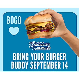 September 14: BOGO ButterBurgers 🍔
