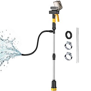 Ecarke 840GPH Cordless Stick Water Transfer Pump Compatible With DeWalt 20V (Tool Only), 38FT, Self Priming, Portable Electric Water Pump with Hose Kit $64.49