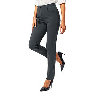 Amazon – Rammus Women's Yoga Dress Pants w/ Pockets - $17.84 w/ Code + Deal