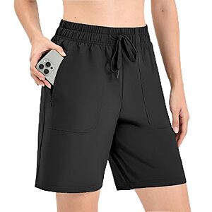 Amazon – Ipletix Women's 8" Quick-Dry Hiking Shorts - $6.49–$7.49 w/ Code