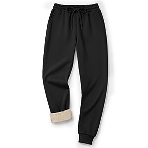 Amazon – Barjneel Men's Fleece-Lined Sweatpants - $19.54 w/ Code