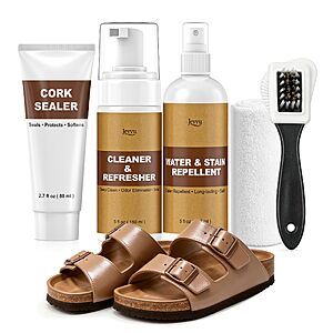 Amazon – Jevvu 5-in-1 Shoe Cleaning Kit - $9.49 w/ Code