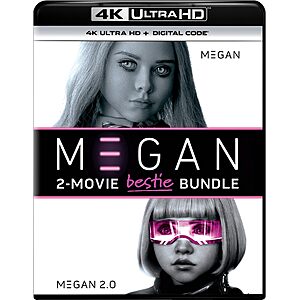 M3GAN 2-Movie Collection (4K Ultra HD + Digital) $23.99 + Free S&H w/ Prime or $35+