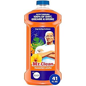 [SnS, AC] $3.69* | 41oz. Mr. Clean All Purpose Floor Cleaner (Hawaiian Aloha) at Amazon