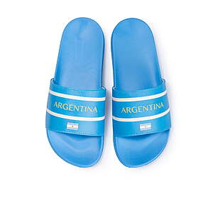 Men's Soccer Fan Slides, Argentina ( Sizes 9/10 and 11/12 Available) $3