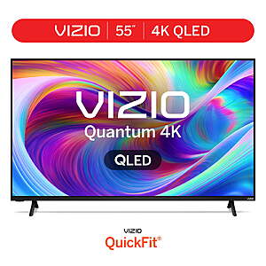 VIZIO 55 in Class Quantum 4K QLED HDR Smart TV, VQD55R-10 $228