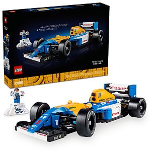 799-Piece LEGO Icons Williams Racing FW14B & Nigel Mansell F1 Model Car Kit $63.95 + Free Shipping