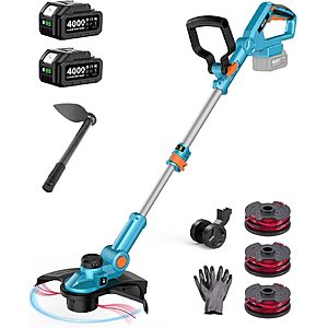 13" SEESII 21V Brushless Cordless String Trimmer/Edger w/ 2x 4.0Ah Batteries & Accessories $65.99 + Free Shipping