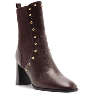 Arezzo Women's Rony Leather Mid Block Heel Booties (2 Colors) $37.76 + Free Store Pickup at Macy's or Free Shipping on $39+