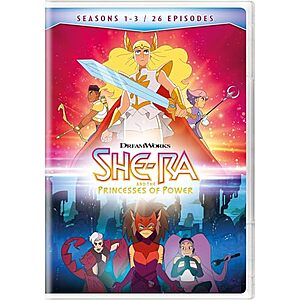 $9.99* | She-Ra and the Princesses of Power: Seasons 1-3 (DVD) at Amazon