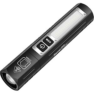 Banral K2406 Rechargeable Magnetic Pocket Flashlight w/ Sidelight & Type-C Charging $8.49 + Free Shipping w/ Prime or on $35+
