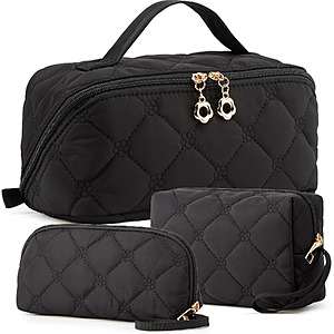 3-PC YTL Makeup Travel Cosmetic Bag (Various Colors) from $7.64 + Free Shipping w/ Prime or orders $35+