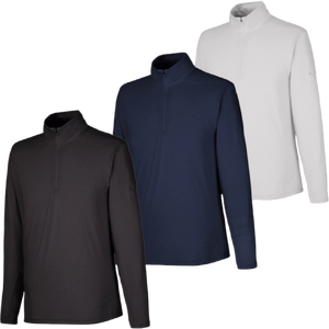 3-Pack: Puma Men's Bandon Quarter-Zip Pullovers UPF 30+ (Gray, Navy & Black) M to XXXXL $39.99 + Free Shipping
