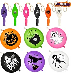 36-Pack Auch Halloween Punch Balloons Party Favor Set $6.49 + Free Shipping w/ Prime or on $35+