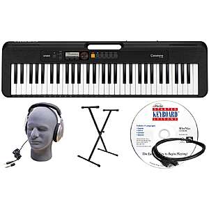 Casio CT-S200 Premium Portable Keyboard Bundle $179.99 Free Shipping Costco.com