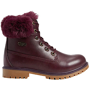 Lugz Rucker Hi Faux Fur Round Toe Lace Up Womens Casual Boots, $15.16-$15.96, FS, ebay